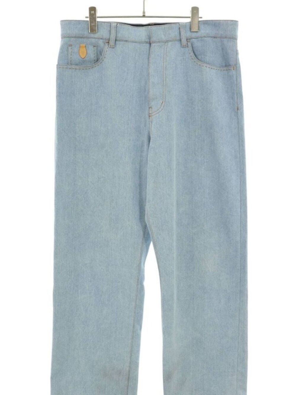 Louis Vuitton Ypy Silk Blend Denim Pants